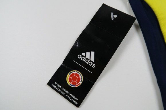 Adidas Mens Columbia FCF Home Stadium Jersey Bright Yellow BR3507 Men's Size XL - Picture 3 of 9